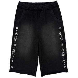 Custom Baggy Sweat <b>Shorts</b> <b>Men</b> Heavyweight French Terry Fleece Loose Oversized Knee Length <b>Bermuda</b> <b>Shorts</b> Casual Track <b>Shorts</b> - Product Image 2