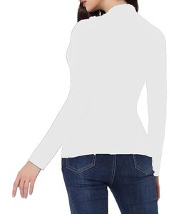 Elegant Long Sleevewear Casual <b>Top</b> Soft Scoop Neck Ladies <b>Top</b> Fashionable <b>Womens</b> - Product Image 1