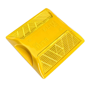 Borne de signalisation routière réfléchissante Premium E-LITE P21 Cat Eye haute visibilité pour la sécurité routière et la guidage des voitures sur autoroute et dans les parkings - Product Image 1