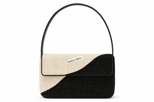 Elegante Bolso de Noche con Cuentas Hechas a Mano y Diseño Moderno de Ondas, Bolso de Mano Premium para Mujer - Product Image 4