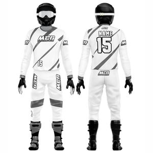 Nouvelle combinaison de couleurs de haute qualité, impression par sublimation, tissu Cordura extensible, taille personnalisée, équipement de course ATV, BMX et motocross - Product Image 1