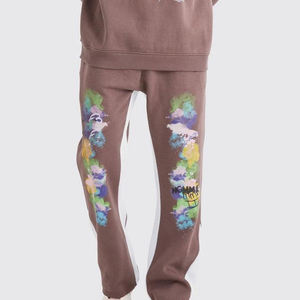 Conjunto Deportivo Unisex de Algodón para Gimnasio, Ropa Deportiva con Estampado, Bordado, Secado Rápido, Transpirable, Ecológico, Traje Deportivo de Invierno con Forro Polar - Product Image 5