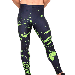 Leggings de sport pour homme, slim, extensibles, résistants, pour l'entraînement, la course et une utilisation quotidienne active. - Product Image 1