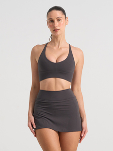 Soutien-gorge de sport respirant et léger pour femme, dos croisé, idéal pour le yoga et le fitness - Product Image 1