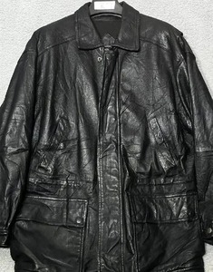 Chaqueta de Cuero John Ashford para Hombre, Chaqueta Clásica de Cuero Genuino, Chaqueta Casual de Motociclista - Product Image 1