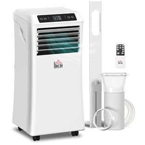 Climatiseur portable 10000 BTU avec mode veille pour les pièces de 441 pieds carrés Nouveau ventilateur de refroidissement et déshumidificateur 3-en-1 avec options de prises UK/EU/US - Product Image 1