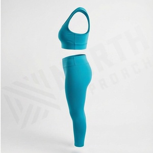 Conjunto de Yoga sin Costuras Personalizado al por Mayor OEM para Mujer, Ropa Deportiva con Estampado por Sublimación para Gimnasio, Fitness y Running - Product Image 3