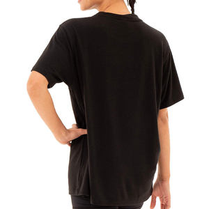 Encuentra camisetas similares a la marca Icon Fashion Casual, camiseta de algodón 100% de manga corta para mujer, camiseta deportiva para mujer, 200 gramos. - Product Image 6