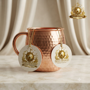 Mug Moscow Mule en Cuivre Pur Massif, Surface Lisse Sans Soudure, Vaisselle Métallique en Gros pour Bière, Cocktails et Eau Froide - Product Image 4
