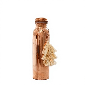 High Quality Direct <b>Drinking</b> Copper Water <b>Bottle</b> Eco-Friendly Anti-corrosion Coating Dishwasher Safe Outdoor Use Unique Custom - Product Image 1