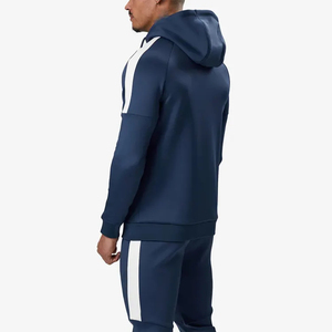 Ensemble de survêtement streetwear élégant pour hommes, en molleton oversize respirant, ensemble de jogging deux pièces pour hommes, vente en gros - Product Image 2