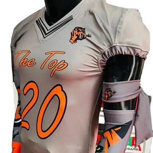 2025 personalizado fútbol americano Jersey pantalón transpirable aparejos sarga bordado corto de talla grande fábrica Pakistán fotos reales video - Product Image 1