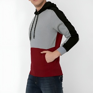 Ensemble de survêtement polaire pour hommes : sweat à capuche et pantalon de jogging, style streetwear décontracté, coupe ample, idéal pour l'hiver, personnalisable avec logo, vente en gros - Product Image 2