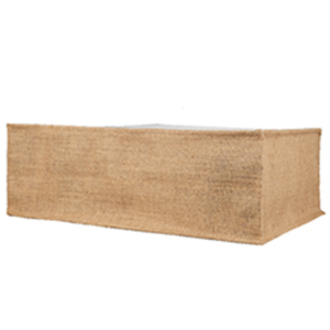 Sac fourre-tout en toile de jute écologique, grand, pliable, imperméable, avec cordon de serrage, pour pique-nique, voyage, shopping, plage et usage quotidien - Product Image 4