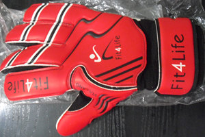 Guantes de Portero de Fútbol SIWIJAS BB07 Rojos, Material EVA, Unisex, para Adultos, Entrenamiento y Partido - Product Image 1