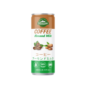กาแฟ RTD รสธรรมชาติอัลมอนด์นม vinam ยี่ห้อ/ODM-OEM/ฉลากส่วนตัวอลูมิเนียมกระป๋อง - Product Image 2