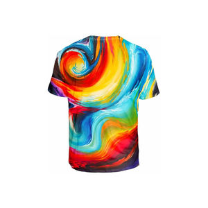 เสื้อยืดผ้าฝ้ายแท้ 100% แบบ Soft Ring Spun สำหรับงานซับลิเมชั่น เป็นมิตรต่อสิ่งแวดล้อม โรงงาน OEM ผู้ค้าส่งทั่วโลก รับผลิตเสื้อยืดแบรนด์ส่วนตัว - Product Image 4