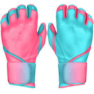 Guantes de Béisbol de Cuero Cabretta de Lujo Personalizados, Ligeros, Plegables, Portátiles, con Soporte para Muñeca de Puño Largo, para Hombre, Suaves, LCBG-0001 - Product Image 1