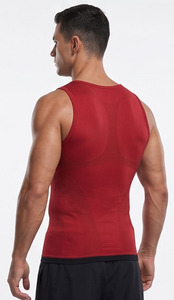 <b>Men</b> <b>Compression</b> Tank Top Scoop Neck Gym Workout Wear <b>Vest</b> Top <b>Men's</b> Daily Jogging Singlet Slim Fit & Stretched - Product Image 5