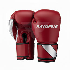 Guantes de boxeo para adultos y niños, de cuero PU, con logo personalizado, guantes de entrenamiento para artes marciales y fitness, guantes de boxeo personalizados - Product Image 4