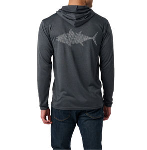 Camiseta de pesca para hombre con protección solar UPF50+, transpirable, de secado rápido, resistente al sol y de manga larga para verano. - Product Image 4