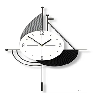 Metal wall <b>clocks</b> for antique home decor with silent sweep movement and elegant numbers for wall decoration use - Product Image 5