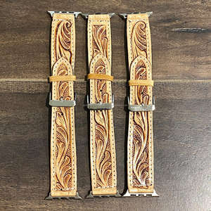 2025 Wholesale New Arrival Quick Release Genuine Tooled Leather Luxury <b>Watch</b> Bands <b>Pin</b> Handmade Replacement <b>Watch</b> Straps - Product Image 5