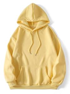 Sweat à capuche de haute qualité 100% coton, style streetwear, anti-rétrécissement, pour hommes, en vente à bas prix - Product Image 3