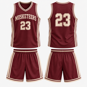 Nuevo Modelo de Camisetas y Pantalones Cortos de Baloncesto de Secado Rápido, Uniforme de Baloncesto para Adultos, Ropa Deportiva con Diseño Único y Logotipo - Product Image 6