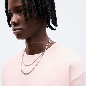 T-shirt à manches courtes pour homme, couleur personnalisée, logo personnalisé, 100% coton, coupe ample, imprimé DTG DTF, streetwear uni - Product Image 6