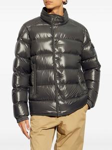 Manteaux d'hiver chauds à capuche pour hommes avec logo personnalisé, vestes matelassées en cuir grande taille pour hommes avec logo personnalisé - Product Image 4