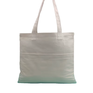 Bolsa de Tela de Algodón Orgánico Simple, Reutilizable y Ecológica para Compras, para Mujeres y Niñas, para Uso en Exteriores, Suministro al por Mayor - Product Image 4