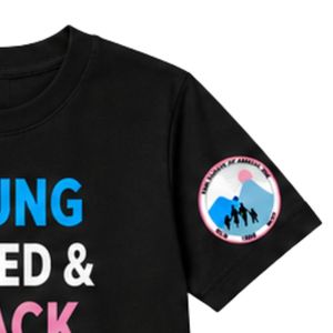 Camiseta Juvenil Negra de Manga Corta y Cuello Redondo con Diseño Gráfico para la Escuela, Ropa Cómoda para Uso Diario - Product Image 5