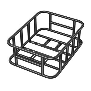 Cestino Posteriore Robusto per Bicicletta per Adulti e Donne, Rete Portaoggetti Media con Rivestimento Impermeabile in Acciaio e Plastica - Product Image 3