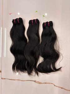 ผมแท้จากอินเดียแบบตรงเป็นมัด – ผมต่อแบบธรรมชาติสีดำ 100% ไม่ผ่านการแปรรูป - Product Image 5
