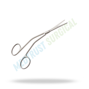 Ciseaux angulaires dorsaux 14 cm, instrument chirurgical pour la rhinoplastie, coupe des tissus nasaux - Product Image 3
