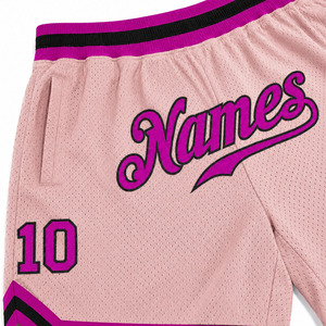 Shorts de basketball personnalisés à prix abordable, nouvelle couleur, pour hommes, vêtements de sport, séchage rapide, polyester double, vente en ligne - Product Image 3