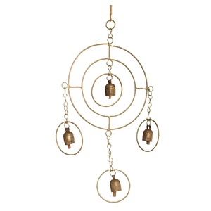 Nouvelles cloches à vent en métal tendance, cloches suspendues en métal pour la décoration de la maison, du salon et du jardin - Product Image 2