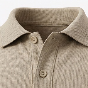 Vente en gros de polos pour hommes sur mesure avec logo imprimé, nouveau design, couleur unie, tissu tricoté, fabriqué au Pakistan - Product Image 4