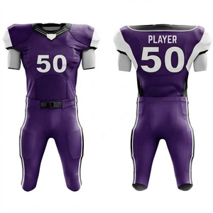 Uniforme de Fútbol Americano de Diseño OEM, el Más Popular, Ligero, con Impresión Sublimada - Product Image 1