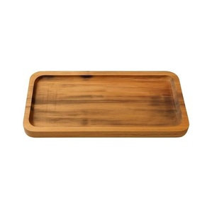 Plato de Madera Decorativo para Presentación de Alimentos, Diseñado para Servir con Estilo y Arreglos Elegantes en la Mesa - Product Image 4