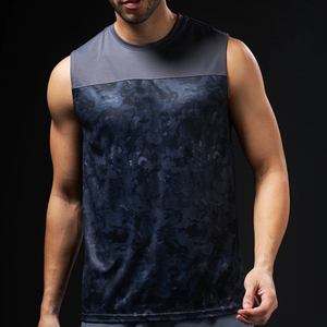Chaleco de Verano para Hombre, Secado Rápido, Transpirable, 100% Algodón No Tejido, Camiseta con Impresión por Transferencia de Calor, Ecológico, Antipilling, Casual - Product Image 1