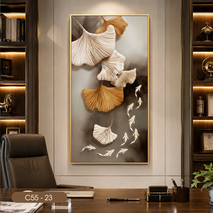 Peinture sur toile au design créatif moderne, décoration murale intérieure, panneau miroir, vente en gros d'usine OEM - Product Image 5