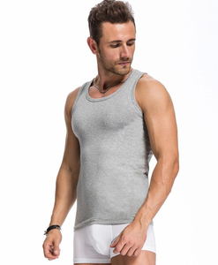 Custom <b>Men</b> Tank Top Blank Casual Sleeveless Shirt Plain <b>White</b> Sport Undershirt <b>Vest</b> - Product Image 4
