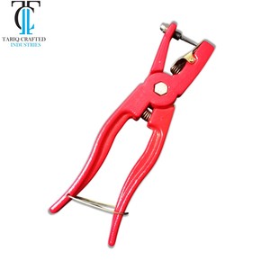 Pince d'application pour étiquettes d'oreille d'animaux de ferme, outil en acier inoxydable, TARIQ CRAFTED INDUSTRIES - Product Image 4
