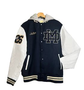 Blousons universitaires de qualité supérieure Champions pour hommes, blouson bomber universitaire avec patchs en chenille, modèle 2026, tailles unisexes - Product Image 1