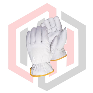 Gants de jardinage de sécurité en cuir de chèvre résistants à l'abrasion, sans silicone, respirants, résistants aux déchirures, anti-chaleur, personnalisables - Product Image 1