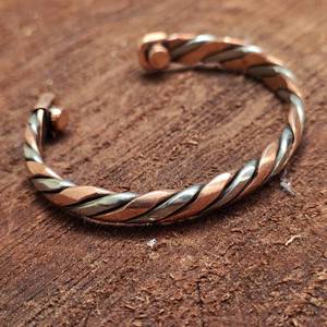 สินค้าขายดี ผลิตภัณฑ์จากธรรมชาติ เสื้อเกราะทองแดงขัดเงา บรรเทาอาการปวดข้ออักเสบ ช่วยฟื้นฟูสุขภาพ ลายพิมพ์แบบดั้งเดิม - Product Image 3