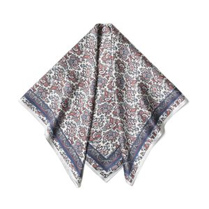 Luxury Women Silk <b>Scarf</b> Custom Printed Mulberry Silk Square Head <b>Neck</b> <b>Scarf</b> Elegant Fashion Accessory OEM Wholesale Personalized - Product Image 6