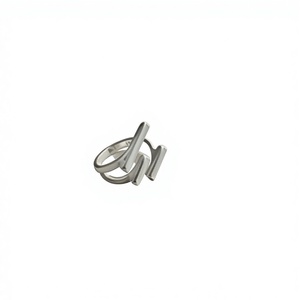 Anillo de Plata de Ley S925 con Diseño Coreano de Nicho, Multicapa, Estilo Blogger de Moda, Personalidad INS, Venta al por Mayor - Product Image 1